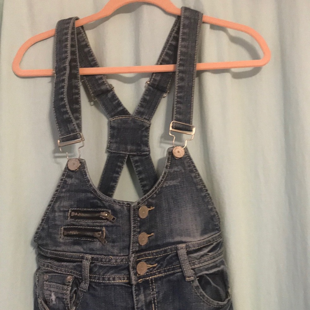 Denim Overalls